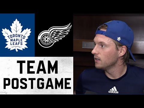Maple Leafs Media Availability | Postgame at Detroit Red Wings | October 7, 2022