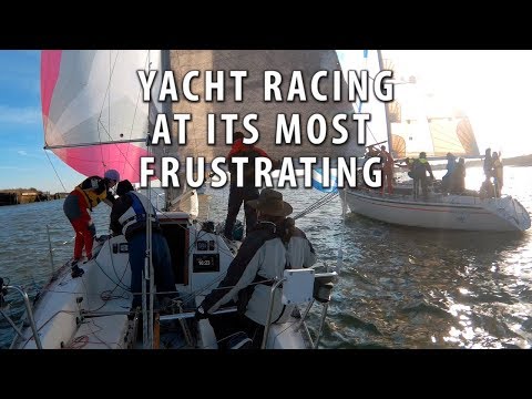 YACHT RACING AT ITS MOST FRUSTRATING