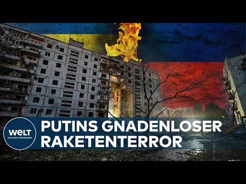 UKRAINE-KRIEG: Russischer Raketenterror gegen Zivilbevölkerung in Saporischschja