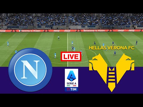 🔴 In Diretta : Napoli vs Hellas Verona | Serie A 2024/25 | Streaming completo della partita