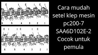 Download lagu Cara mudah setel klep mesin pc200-7 SAA6D102E-2 Cocok untuk pemula mp3