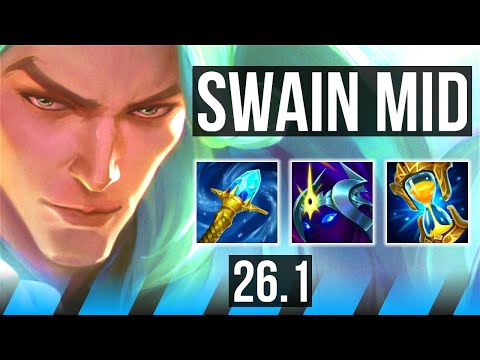 SWAIN vs AKALI (MID) | KR Master | 26.1