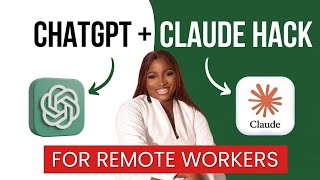 How I Trained ChatGPT & Claude to Work With Me | AI Tools Every Beginner Remote Worker Needs