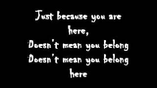 78Violet-Belong here Lyrics.