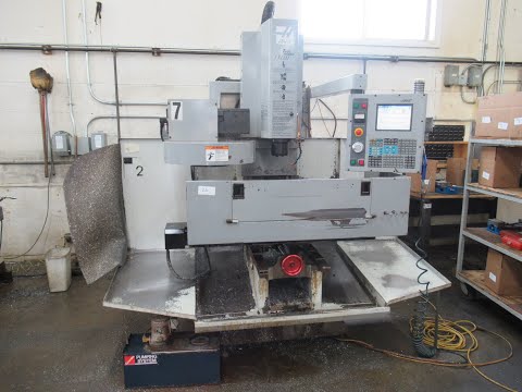 Haas TM-2 CNC Tool Room Mill, 20 Station Tool Changer, Rigid Tap, Coolant System