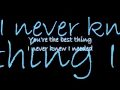 Never Knew I Needed Ne Yo Lyrics 