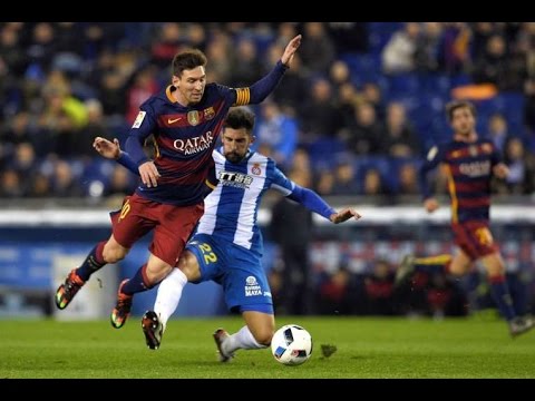 Messi vs Álvaro González Eres muy bajito Y tu muy malo  RCD Espanyol vs FC Barcelona