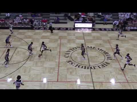 Kobe Johnson Canton McKinley 🏀🏀 vs. Louisville clip