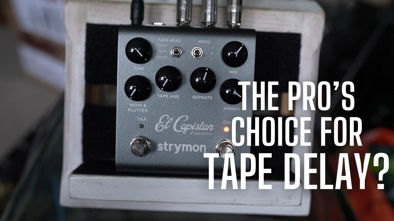 El Capistan V2 Tape Delay - Strymon El Capistan V2 Tape Delay - Strymon