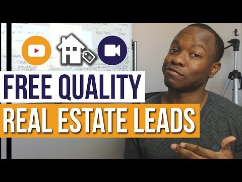 How to Get 30+ (PER Week) FREE QUALITY Real Estate Leads For NEW Agents on YouTube