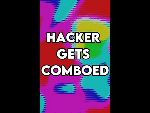 Comboing a Hacker 👀 #shorts #minecraft #hacker #bedrock #cubecraft #PVP #foryou #meme #aqualic