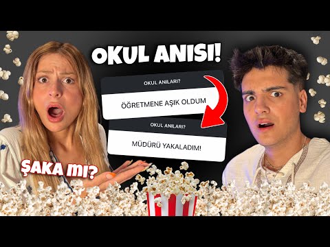 TAKİPÇİLERİMİN OKUL ANILARINI OKUDUK!! 😱 Melih Yıldırım | Sıla Beyoğlu