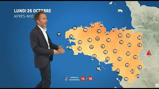 Illustration de l'actualité La météo de votre lundi 26 octobre 2026
