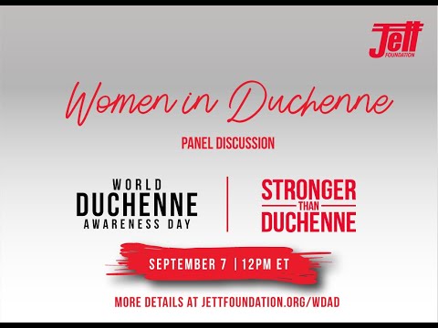 Women in Duchenne Panel - World Duchenne Awareness Day 2022