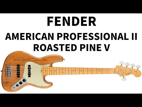 5-струнная бас-гитара FENDER AMERICAN PRO II JAZZ BASS V MN RST PINE - фото 1 - id-p2742458089