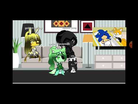Reaction to sonic funeral (with spring Savannah, golden bunny and kitty)