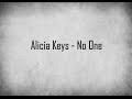 Alicia Keys - No One ( Audio ) 