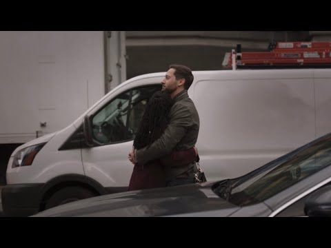 New Amsterdam 4x10 Max & Helen scene, Ryan Eggold & Freema Agyeman