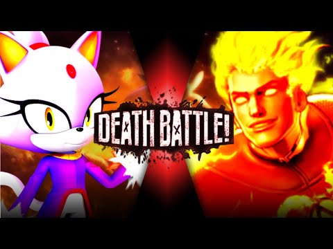 Blaze VS Human Torch (Sonic VS Marvel) | Fan Made Death Battle Trailer