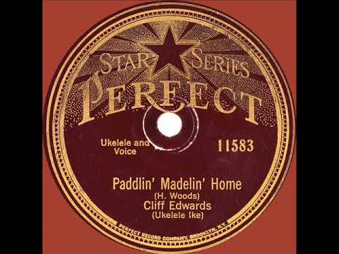 1925 HITS ARCHIVE: Paddlin’ Madelin’ Home - Cliff Edwards