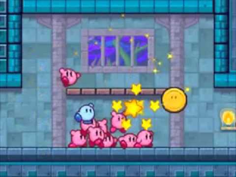 Kirby Mass Attack Walkthrough-Stage 9,11.Boss Stage of Volcano Valley