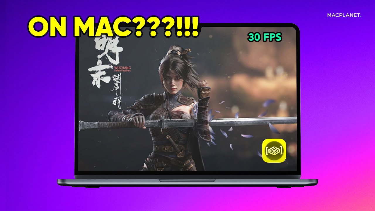 Playing Wuchang: Fallen Feathers on my MacBook Air