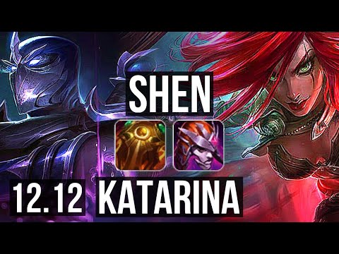 SHEN vs KATA (MID) | 5/0/6, 300+ games | EUW Diamond | 12.12