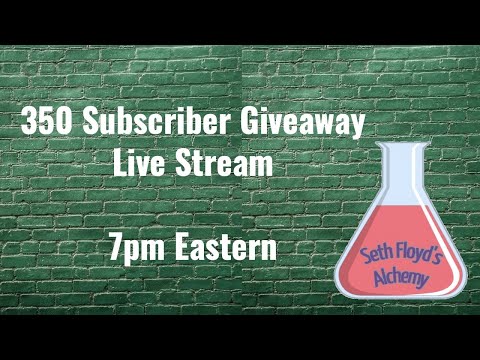 350 Subscriber Giveaway live