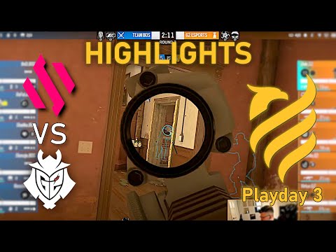 GREAT GAME! G2 vs BDS - HIGHLIGHTS - Playday 3 - EUL 2022 Stage 2 - R6 Esport