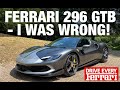 FERRARI 296 GTB - Was I WRONG? Will THIS Convert me to a Hybrid Supercar Future? | TheCarGuys.tv