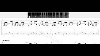 Butterfingers - Faculties Of The Mind Guitar Tab Tutorial