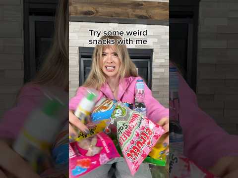 Try some weird snacks with me