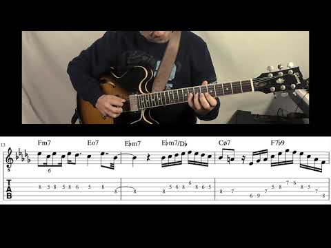 Coleman Hawkins - Body & Soul (excerpt) Guitar Transcription