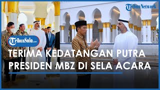 Berita Solo Hari Ini: Momen Jokowi Terima Kedatangan Putra Presiden MBZ di Sela Nikahan Kaesang