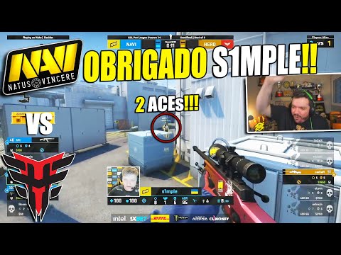 SEMI-FINAL!! NaVi vs Heroic - ESL Pro League | CSGO HIGHLIGHTS