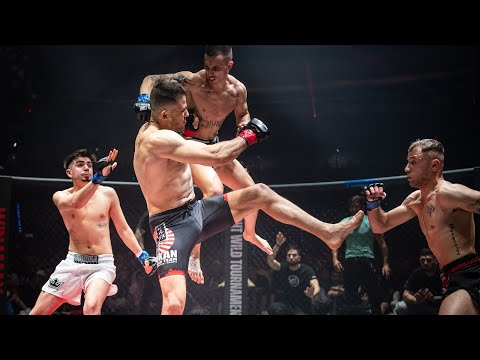 Eduardo Riego Overcomes 3-On-1 Handicap To Submit Three Opponents In MMA Fight At DWT 2nd Impact