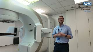 The new linear accelerator (LINAC) at Derriford Hospital