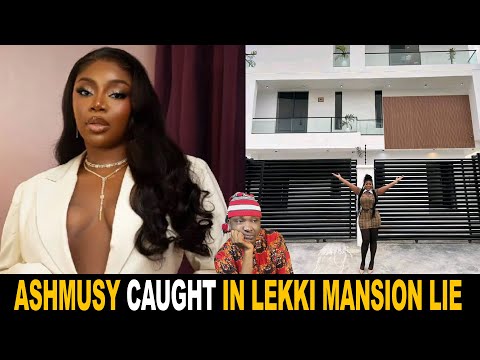 Nigerian Influencer Ashmusy Caught In Fake 400M Lekki Mansion Lie!