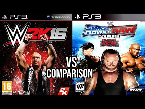 WWE 2K16 Vs SmackDown Vs Raw 2008 PS3