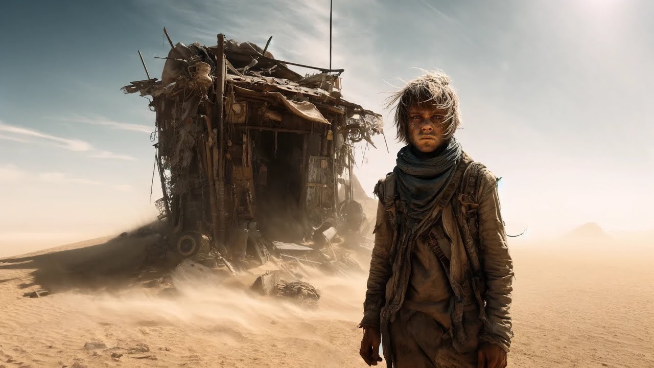 16-Year-Old Human Girl Built a Shelter Using Only Resources Found on a Dangerous Planet | Sci-Fi