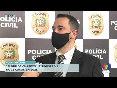 Golpe do Don Juan: 12ª DRP de Chapecó já registrou nove casos em 2021