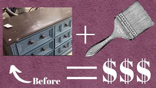 Buying, Painting, Selling FROM START TO FINISH Furniture Flipping #2