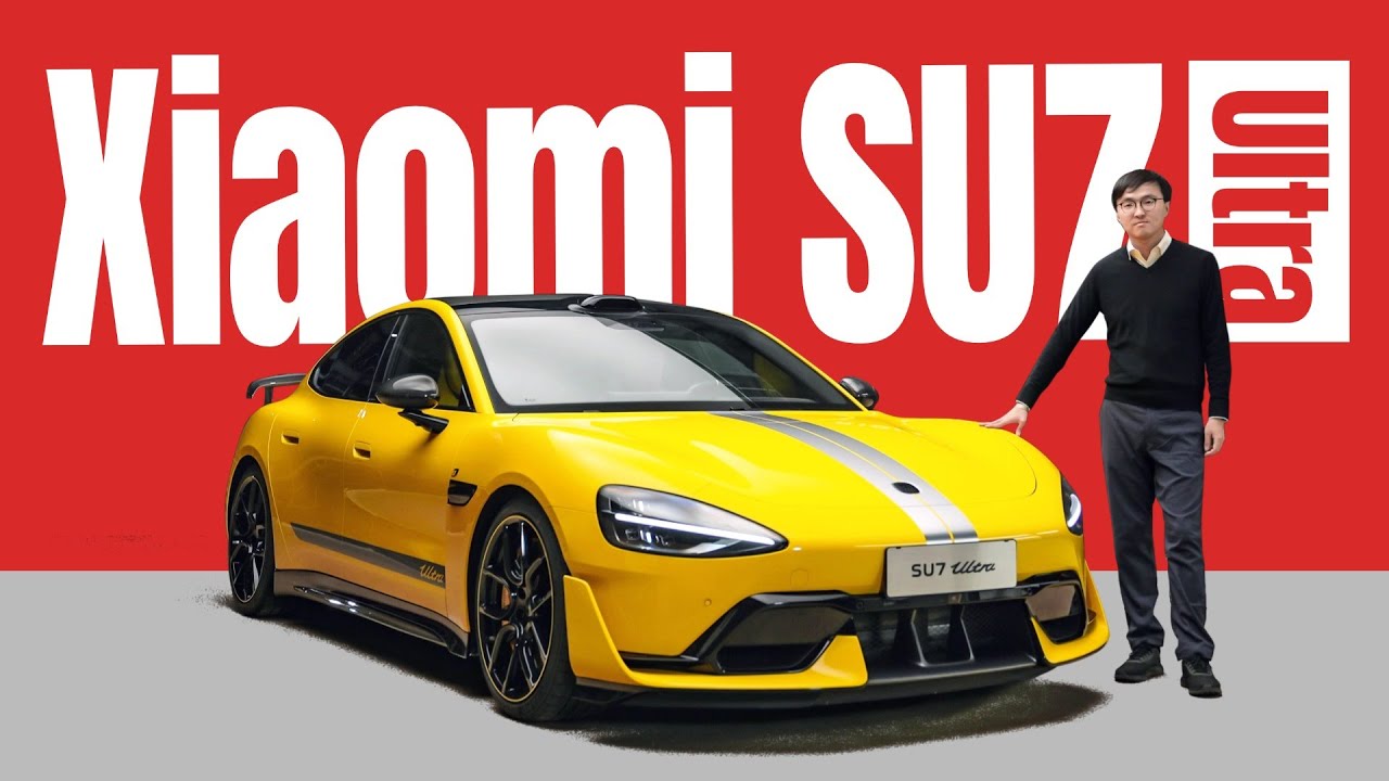 Xiaomi's 1548hp Road Legal Monster - Xiaomi SU7 Ultra Static Review