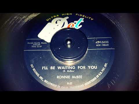 TEEN Ronnie McBee - I'll Be Waiting For You (1957)