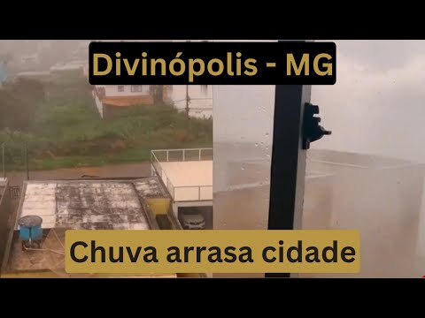 Divinópolis - chuvas arrasam cidade