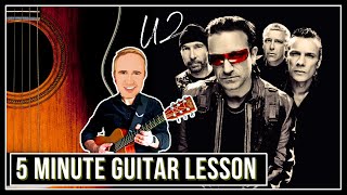 Party Girl ?U2 ?5 Minute Guitar Lesson Tutorial