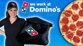 WE WORK AT DOMINOS PIZZA as Delivery Drivers 🍕for 1 Day