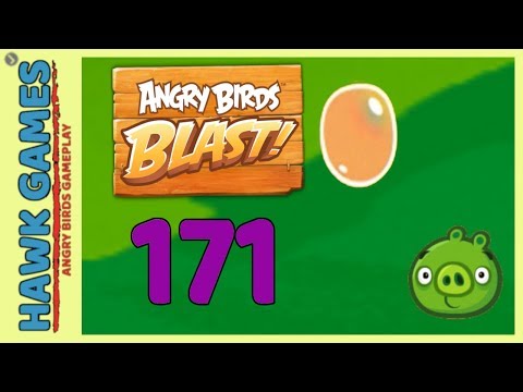 Angry Birds Blast 💥 Level 171 Hard - 3 Stars Walkthrough, No Boosters