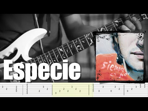 Gustavo Cerati | Especie - Cover Guitarra con Tablatura