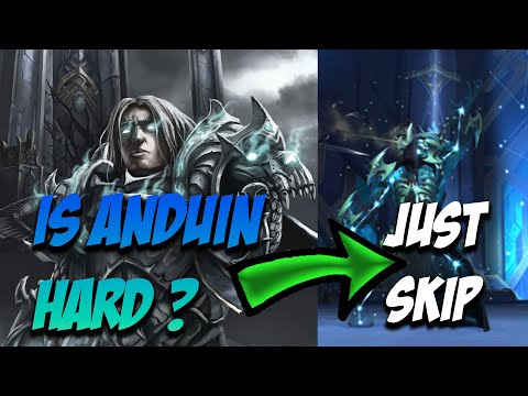 SKIP THE HARDEST BOSS?? - Anduin skip without using lockout - world of warcraft patch 9.2 guide #wow